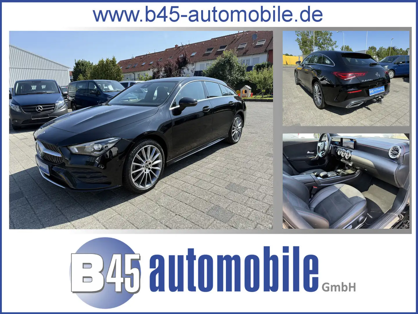 Mercedes-Benz CLA 250 e 8G AMG LINE PANO AHK LED MBUX SPUR Schwarz - 1