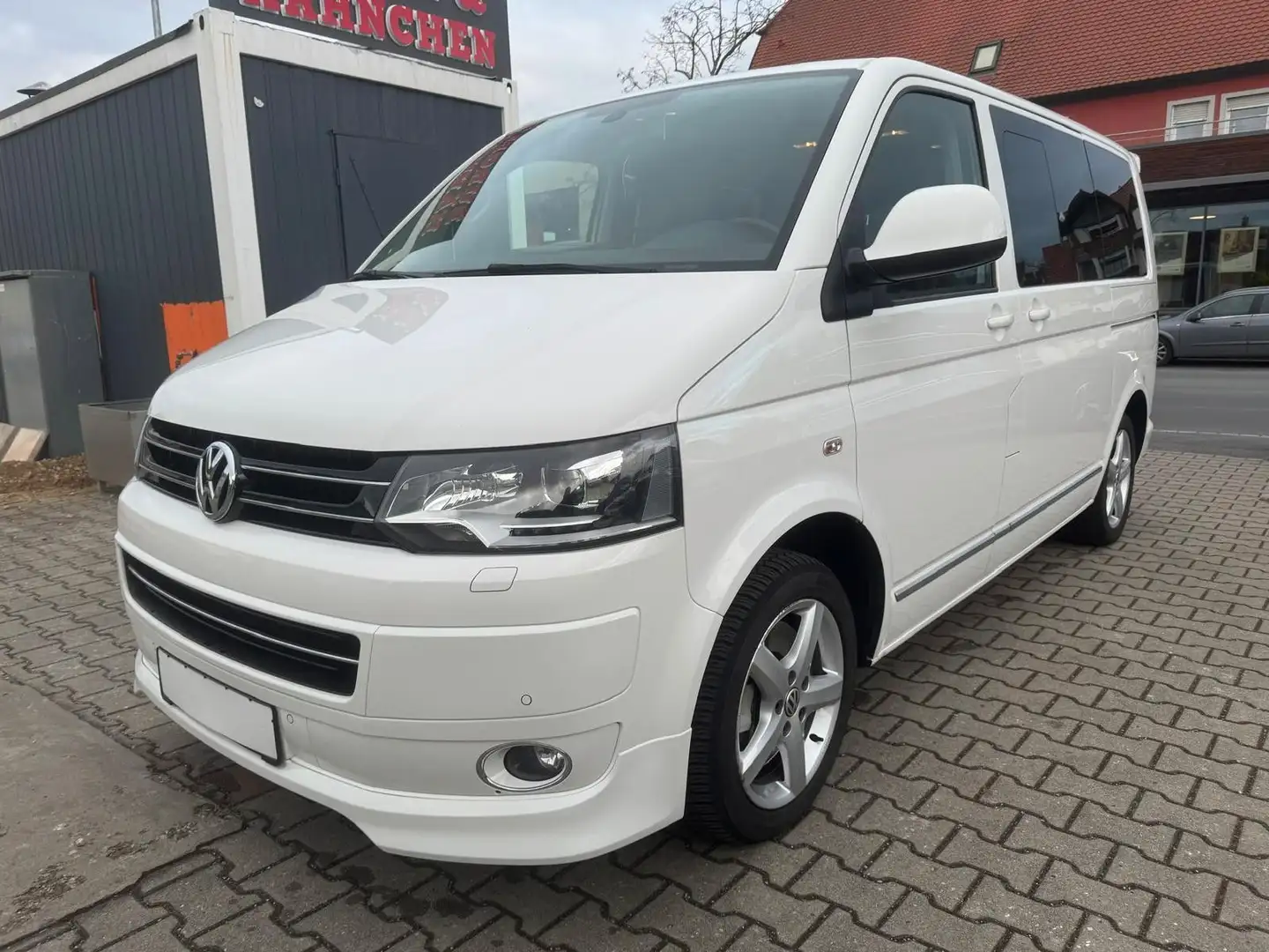 Volkswagen T5 Transporter T5 Multivan Highline LEDER NAVI XENON Blanc - 1