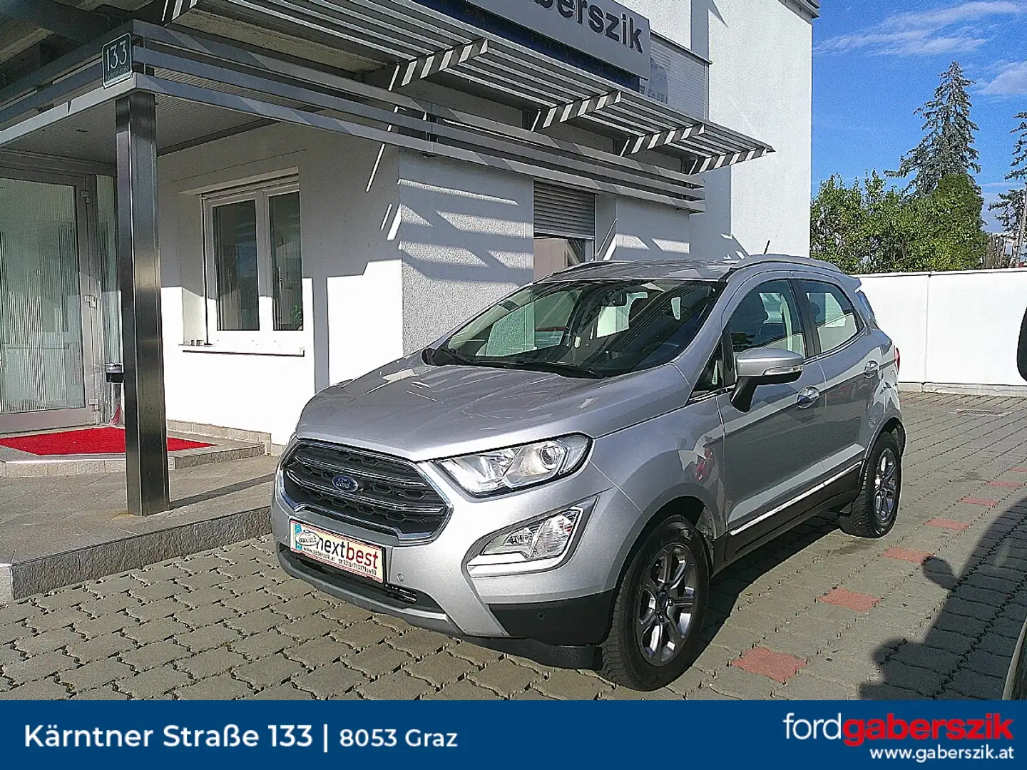 Ford EcoSport 1,0 EcoBoost Titanium Silber - 1