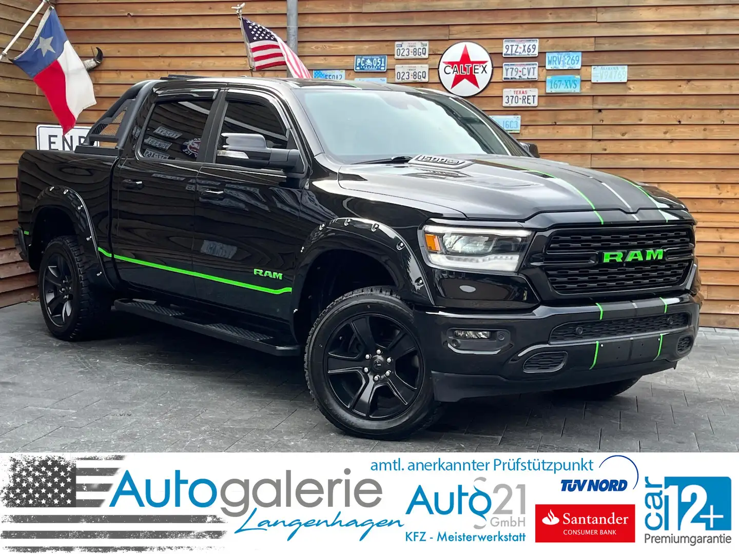 Dodge RAM 1500 5,7L SPORT 4x4 AHK Rollbar LPG 12´´ Nav Grau - 1
