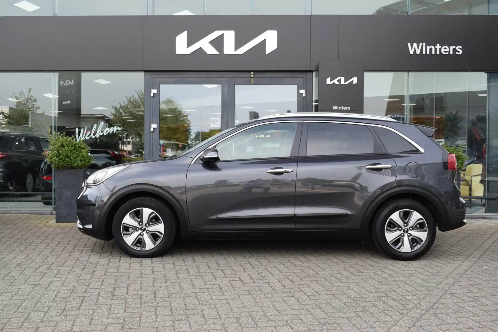 Kia Niro 1.6i-16V Hybrid BusinessLine DCT6/Autom. Cruise Co Grigio - 2