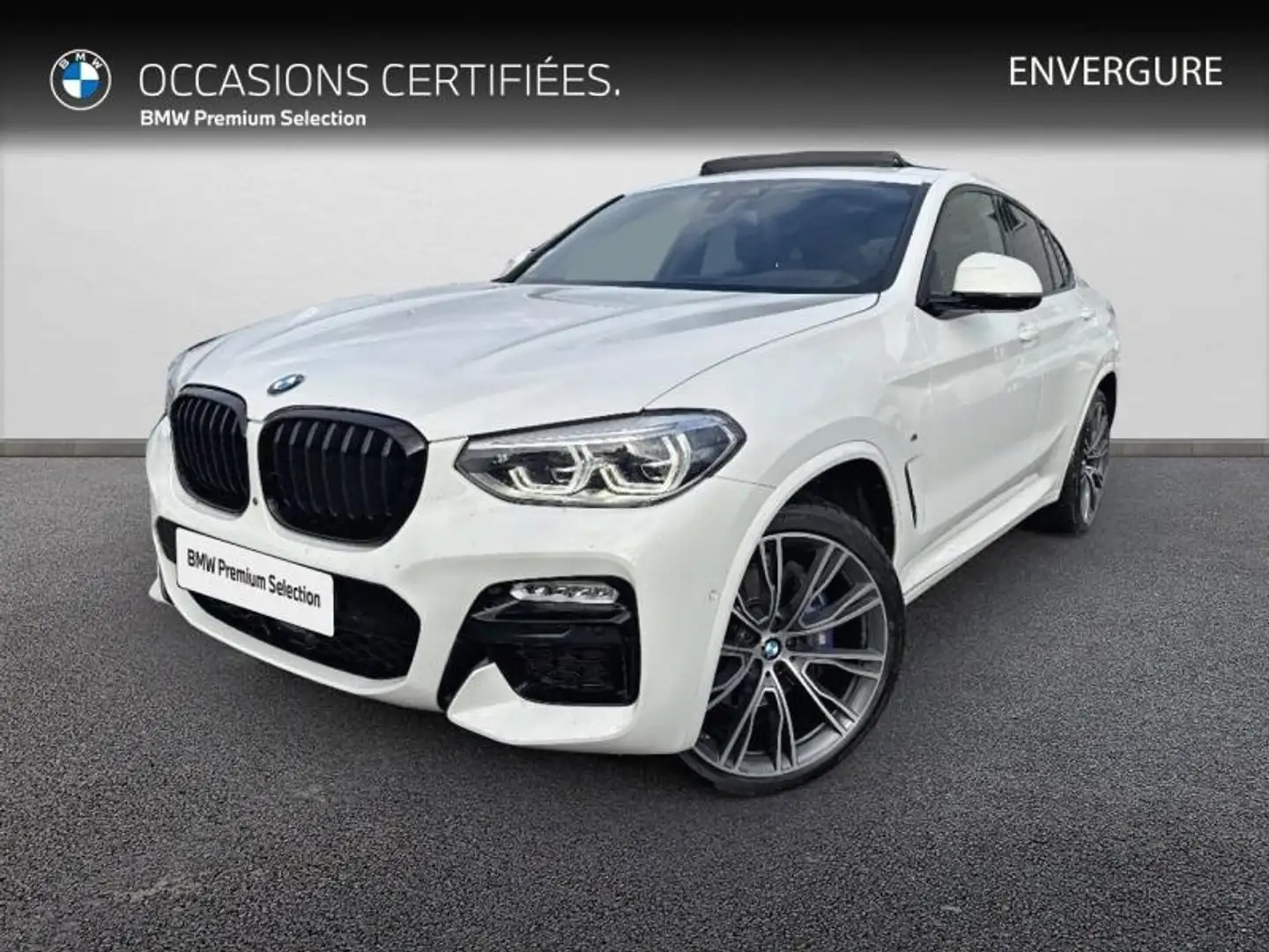 BMW X4 M M40dA 326ch Euro6d-T Blanc - 1