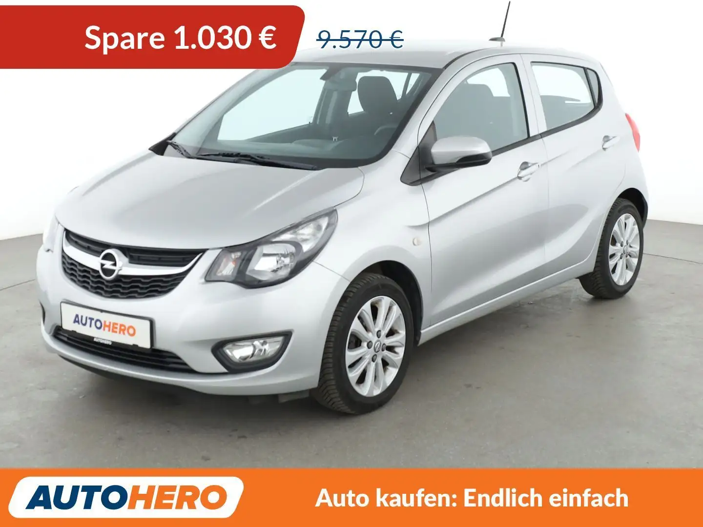 Opel Karl 1.0 120 Jahre Start/Stop*PDC*TEMPO*KLIMA*GARANTIE* Grau - 1