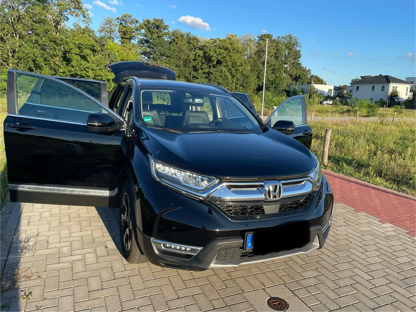 Honda CR-V CR-V 1.5T 4WD CVT Lifestyle 7 Sitzer Vollleder Schwarz - 2