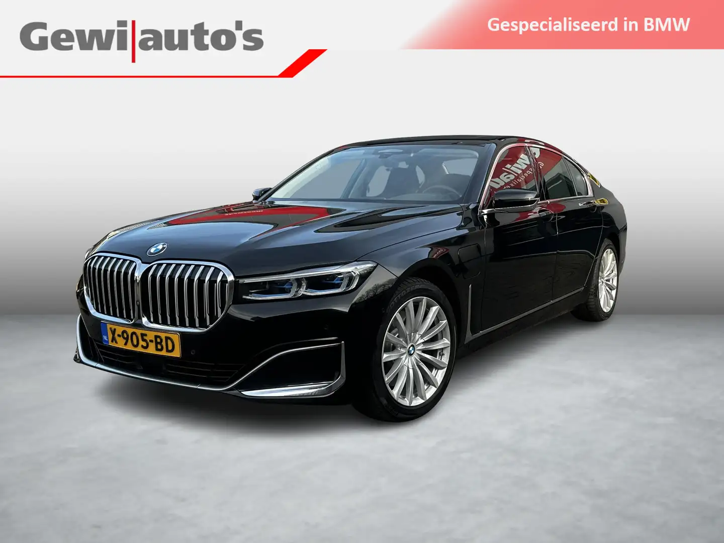 BMW 745 7-serie 745e High Executive Negro - 1