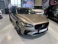 Volvo V90 II T8 AWD Recharge 303 + 87ch R-Design Expression  Gris - thumbnail 3