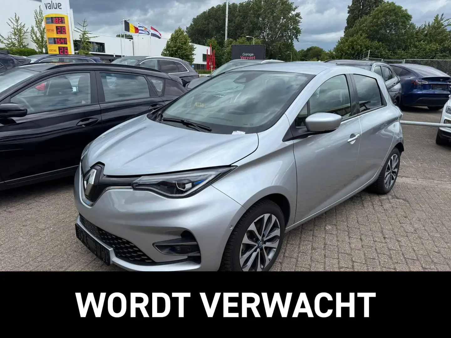 Renault ZOE R135 Intens 52 kWh (koopaccu) Plateado - 1