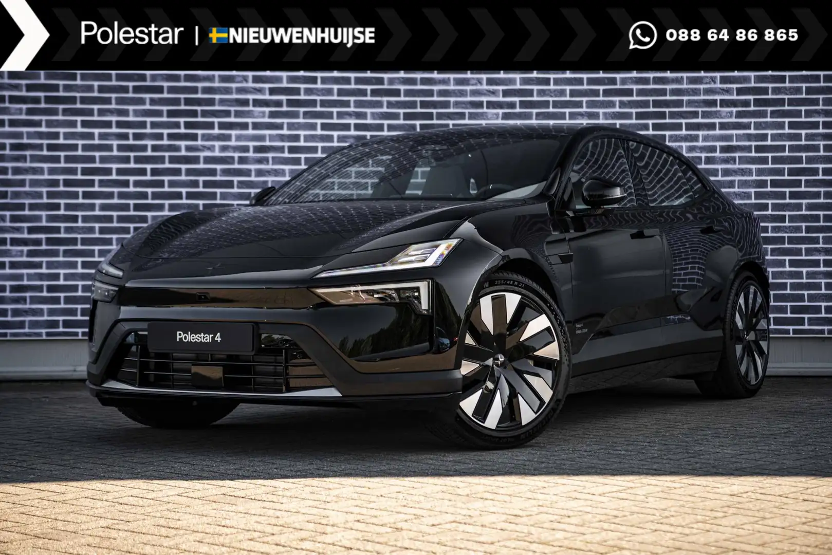 Polestar 4 Long Range Single motor Plus 100 kWh Pilot | 20" P Black - 1