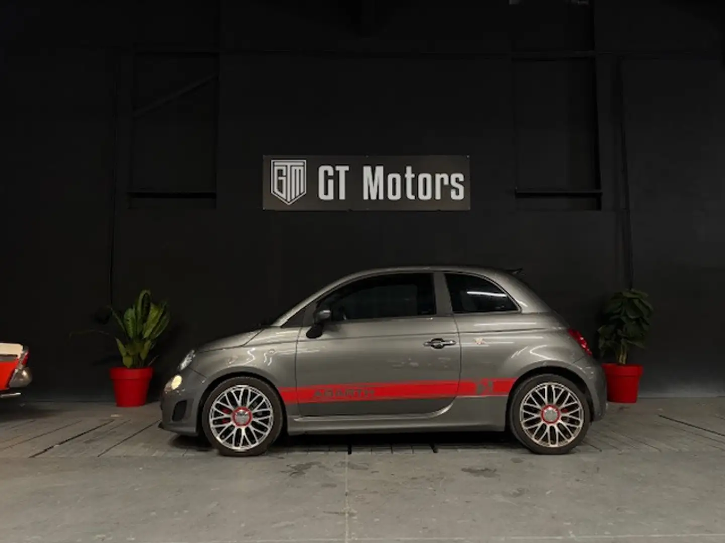 Abarth 500C 1.4 TURBO T-JET 140CH 595 BVA Gris - 2