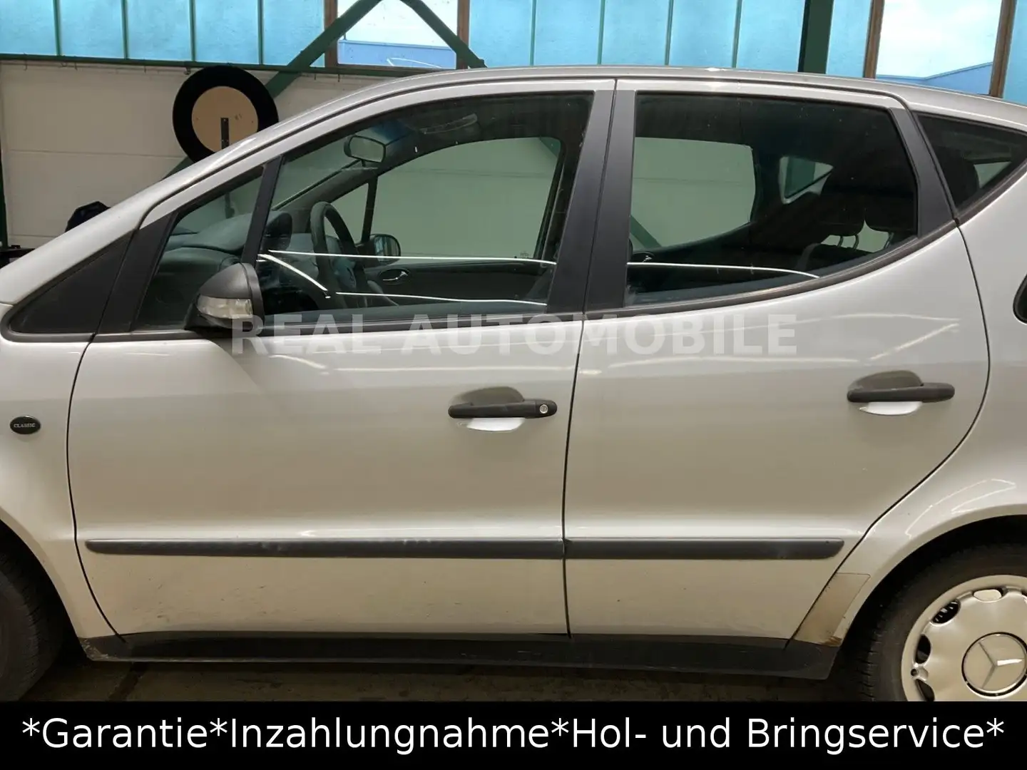 Mercedes-Benz A 140 A -Klasse A 140 AUTOMATIK *TÜV NEU*S.HEFT* srebrna - 2