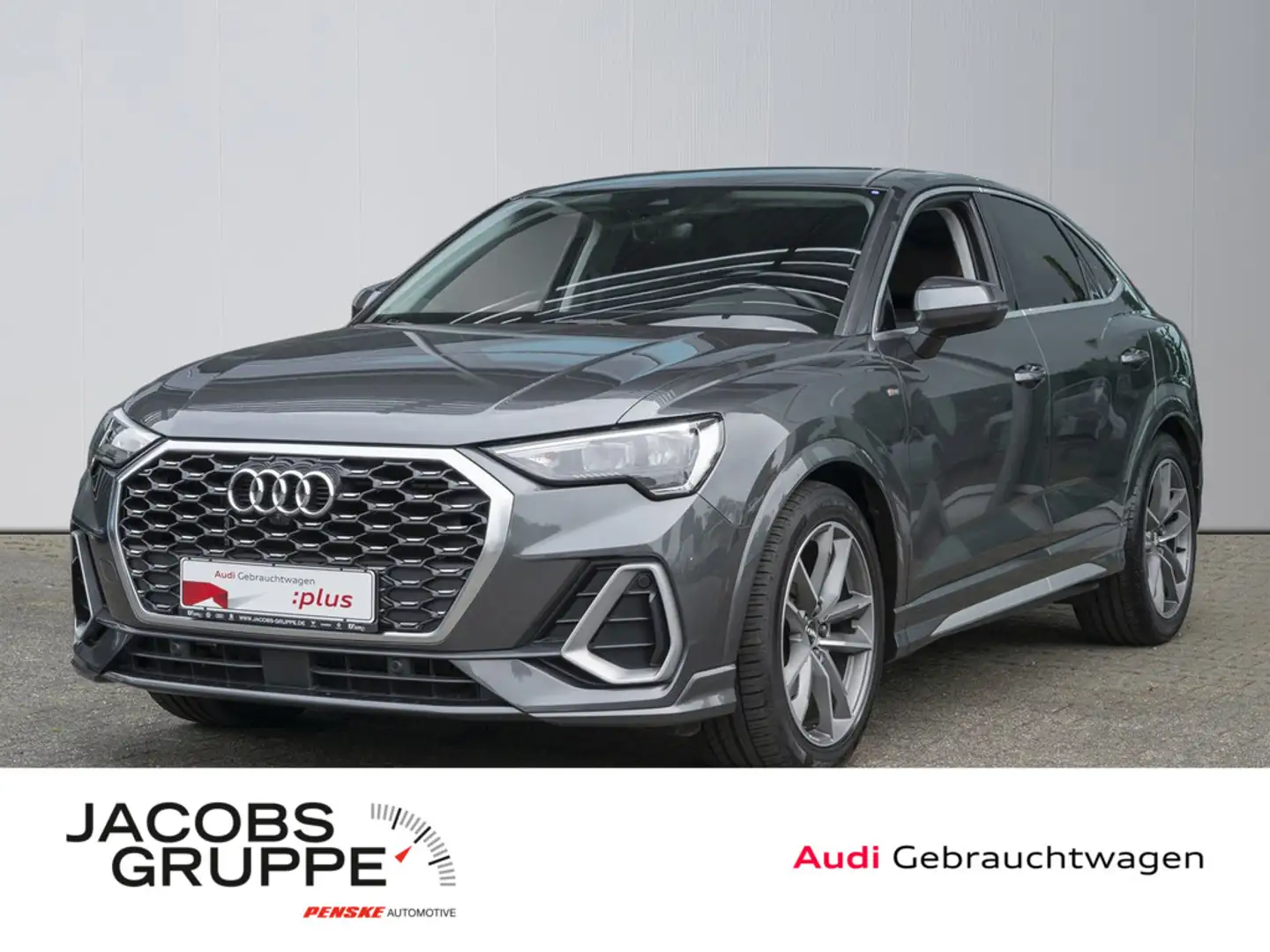 Audi Q3 Sportback 35 TFSI S line SHZ,AHK,PDC,RFK Gris - 1