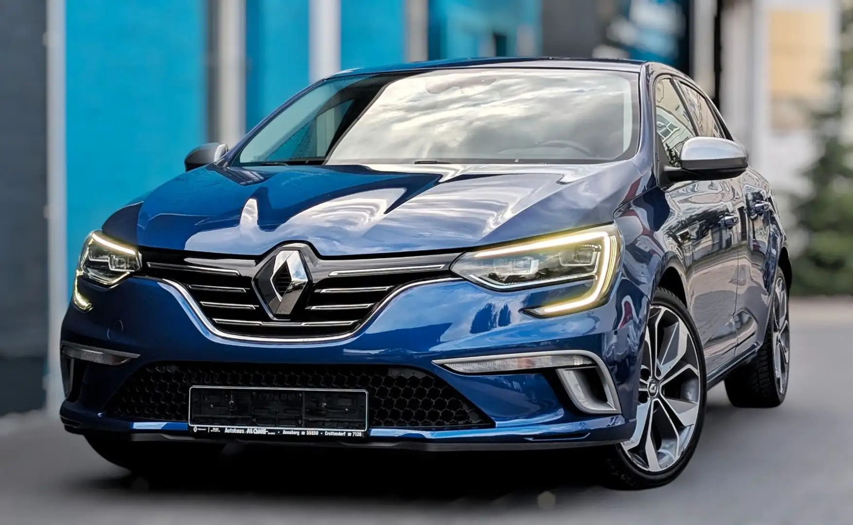 Renault Megane GT-Line TCe130 LED Navi Sitzhzg 18" Alu Bleu - 1