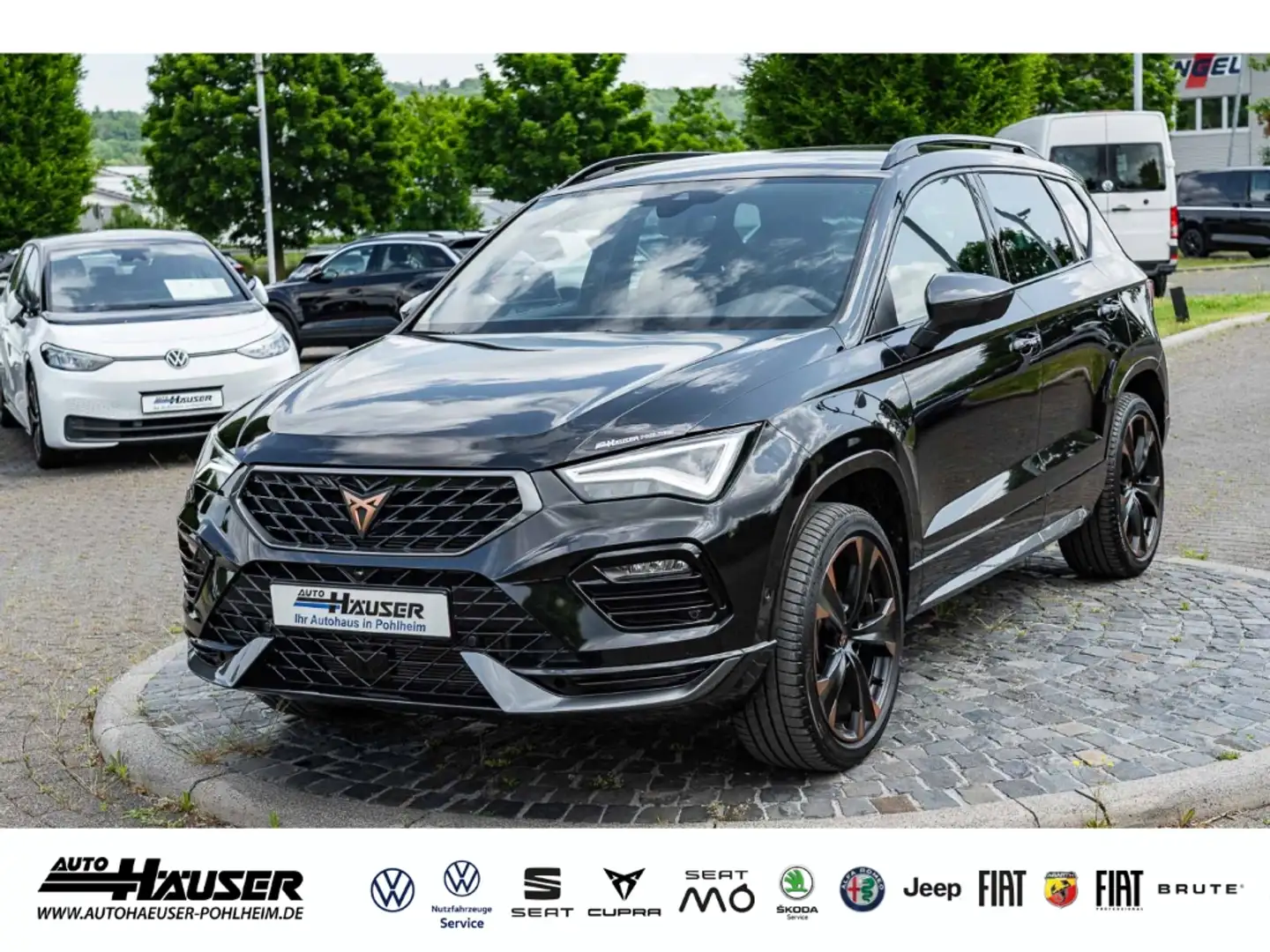 CUPRA Ateca 2.0 TSI DSG 4Drive NAVI KAMERA EL. HECKKL. VIRTUAL Schwarz - 1