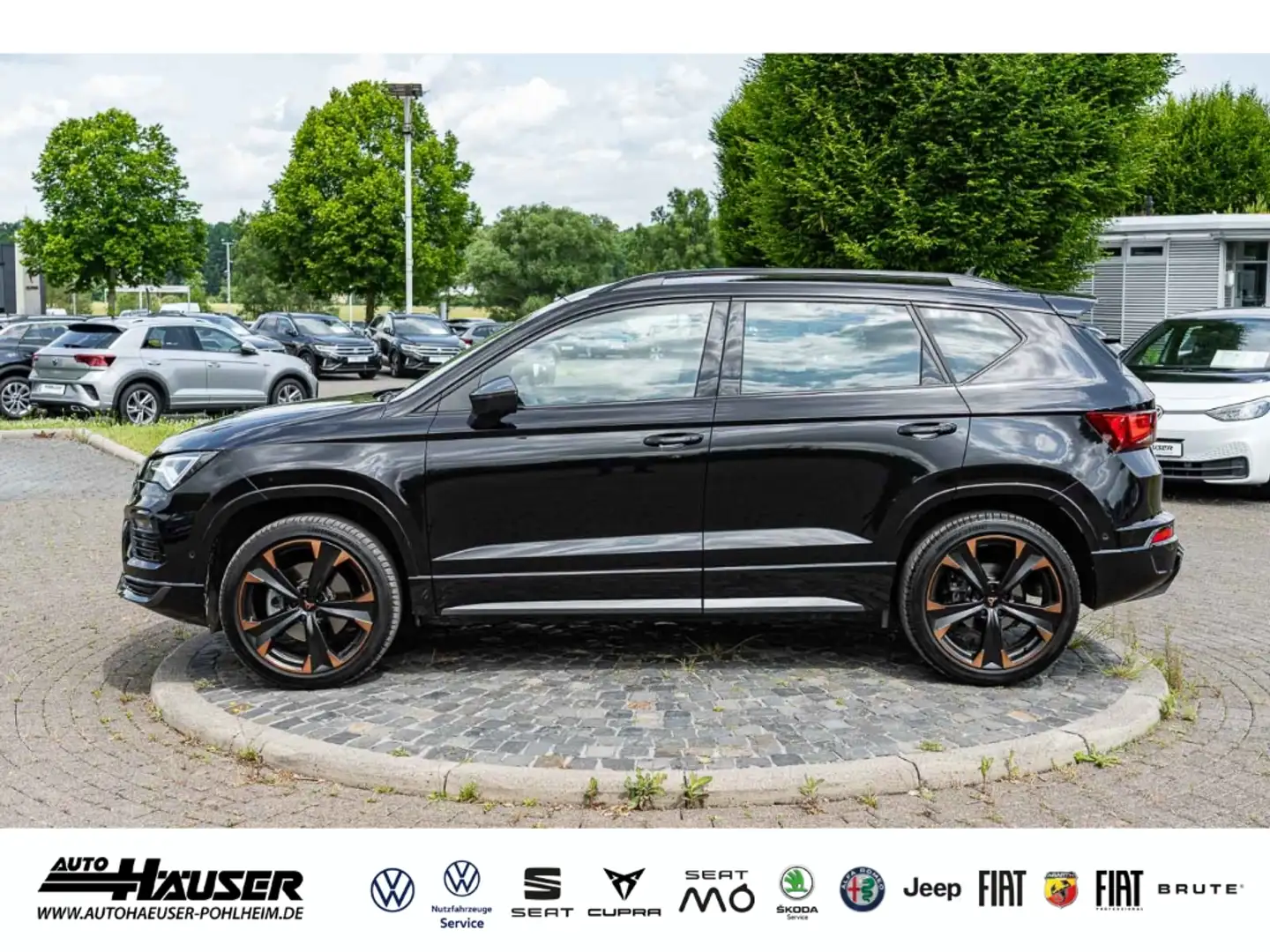 CUPRA Ateca 2.0 TSI DSG 4Drive NAVI KAMERA EL. HECKKL. VIRTUAL Schwarz - 2