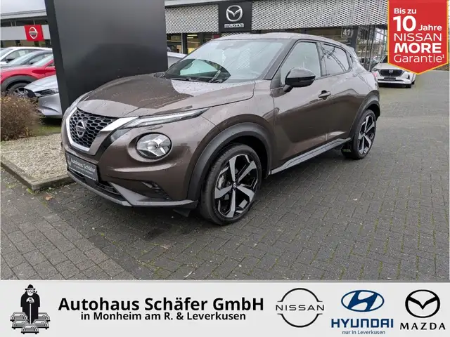 Nissan Juke Tekna AHK-abnehmbar SHZ Navi Leder Bose 360 Kamera