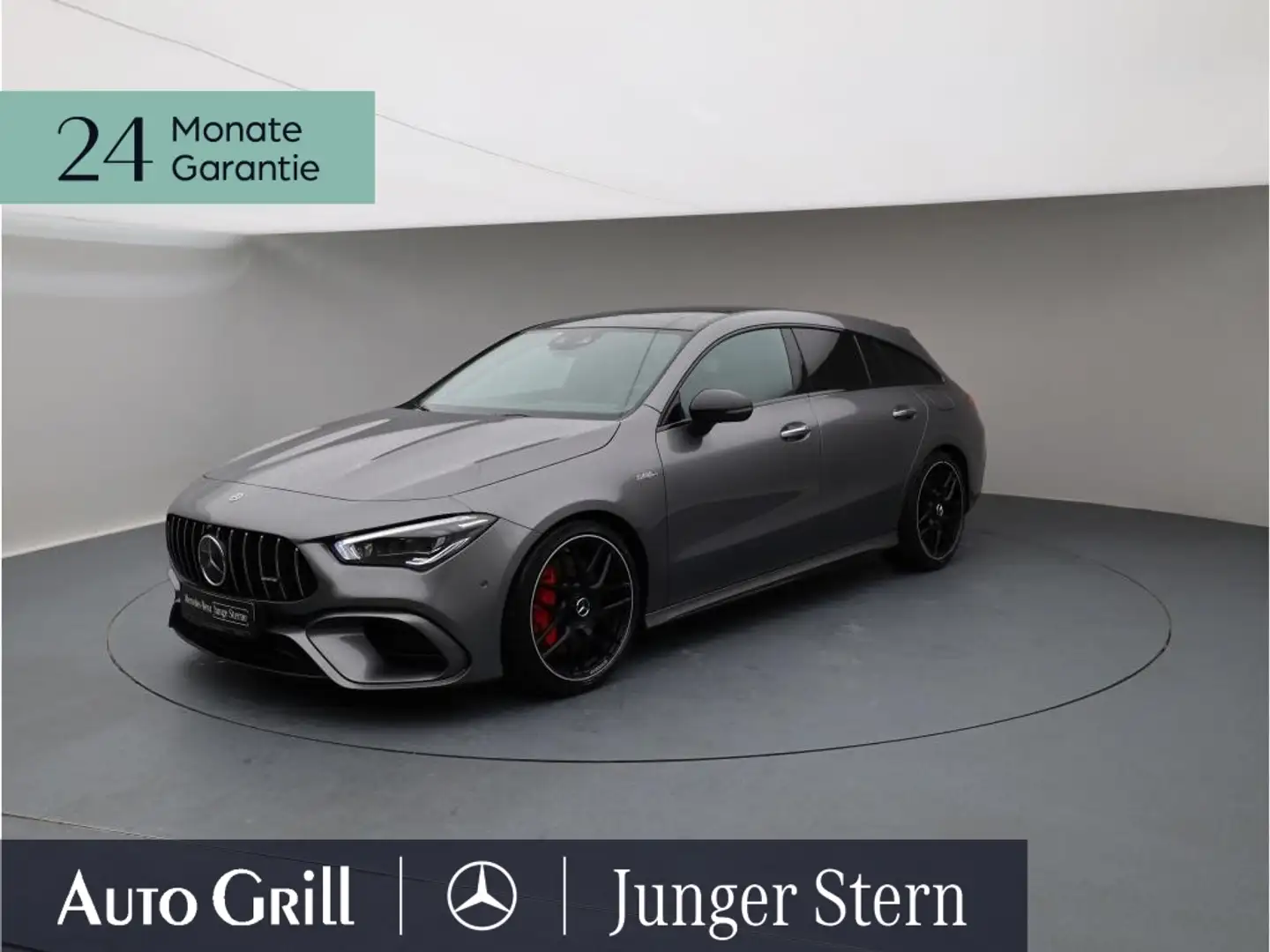Mercedes-Benz CLA 45 AMG S SB  Night Pano Leder SKlima Burm Gri - 2