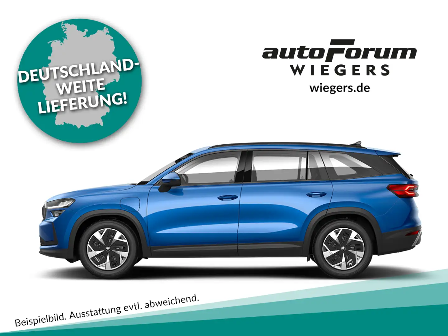 Skoda Kodiaq Selection 1.5 TSI iV 150 kW (204 PS) DSG PLug-in-H Blau - 2