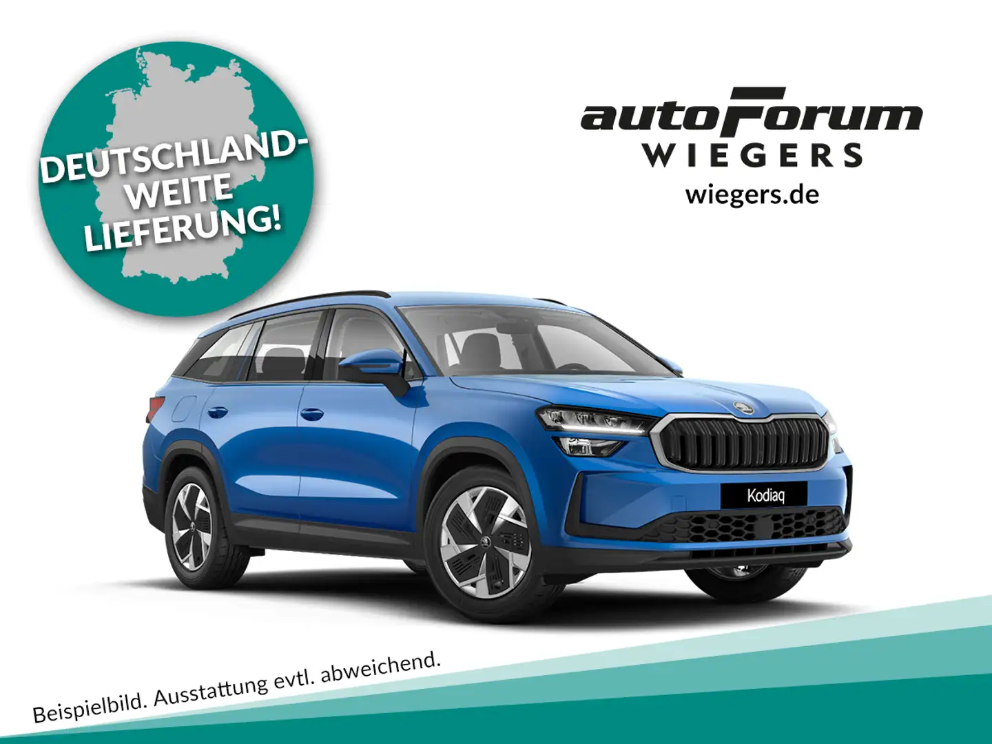Skoda Kodiaq Selection 1.5 TSI iV 150 kW (204 PS) DSG PLug-in-H Blau - 1