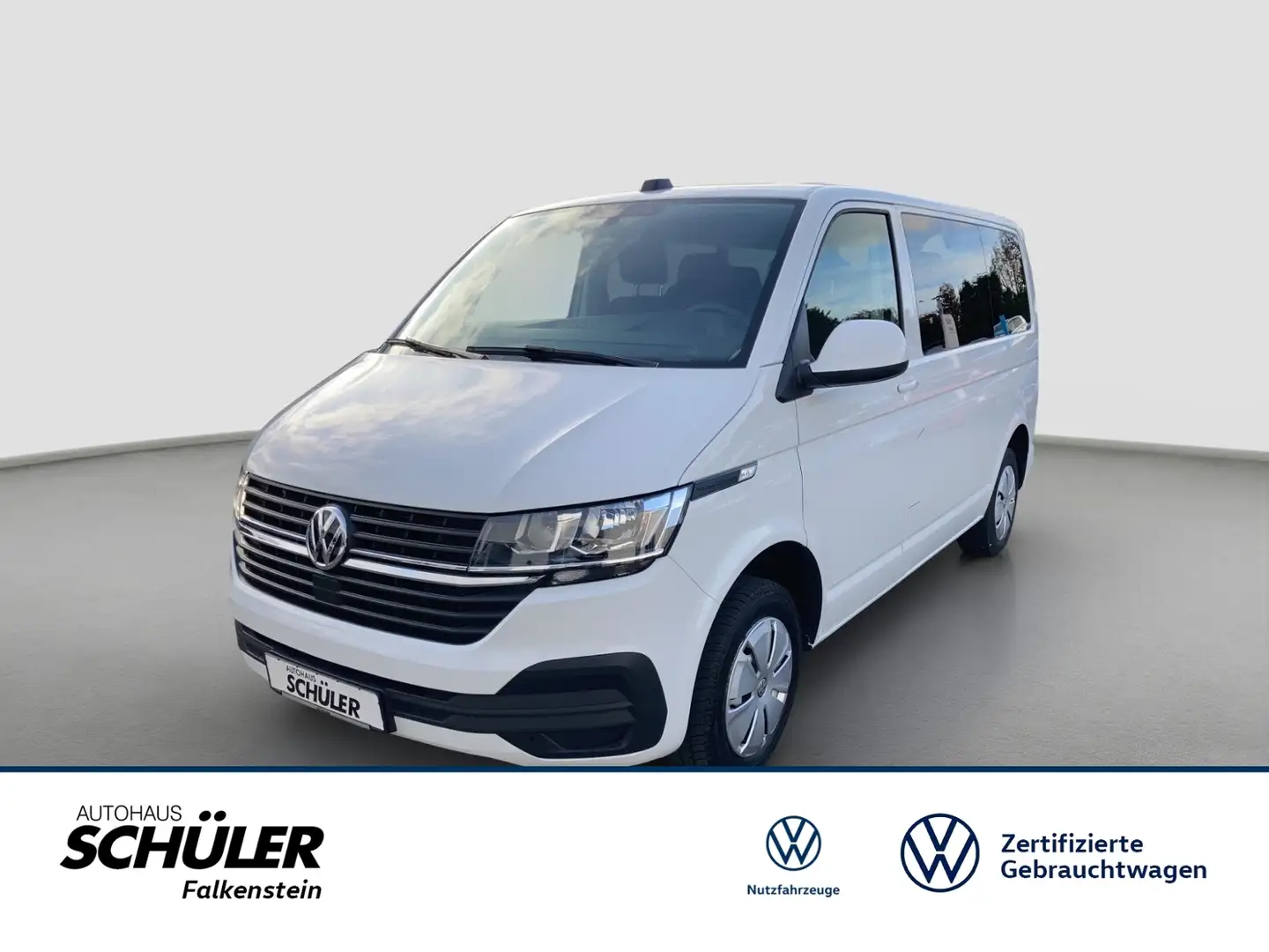 Volkswagen T6.1 Kombi 2,0 TDI 9-SITZER*KLIMA*NAVI*SH*PDC*L&S*BEHEIZ-FRO Blanc - 1
