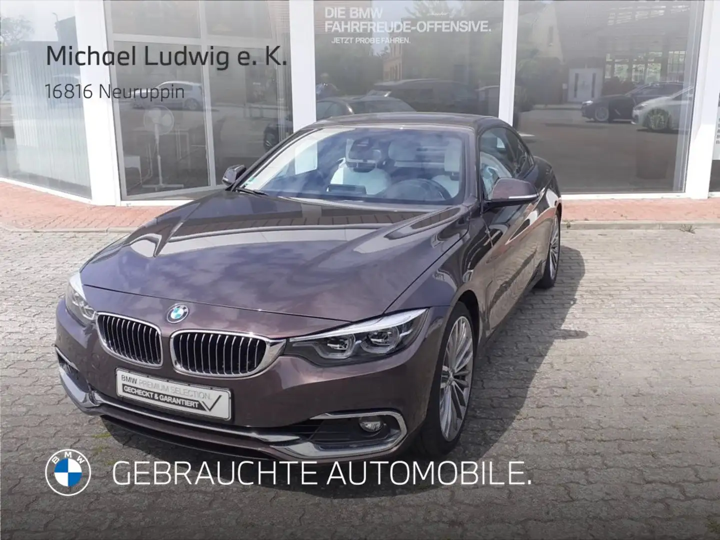 BMW 430 i Cabrio Luxury Line Head-Up DAB LED Shz PDC Bruin - 1