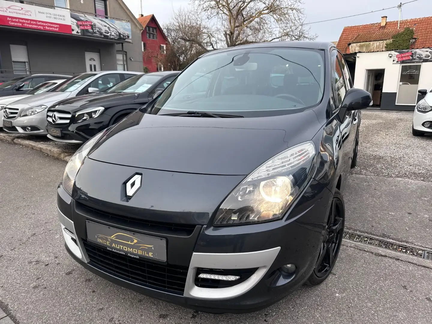 Renault Scenic III Dynamique*Navi*PDC*Leder* Grijs - 1