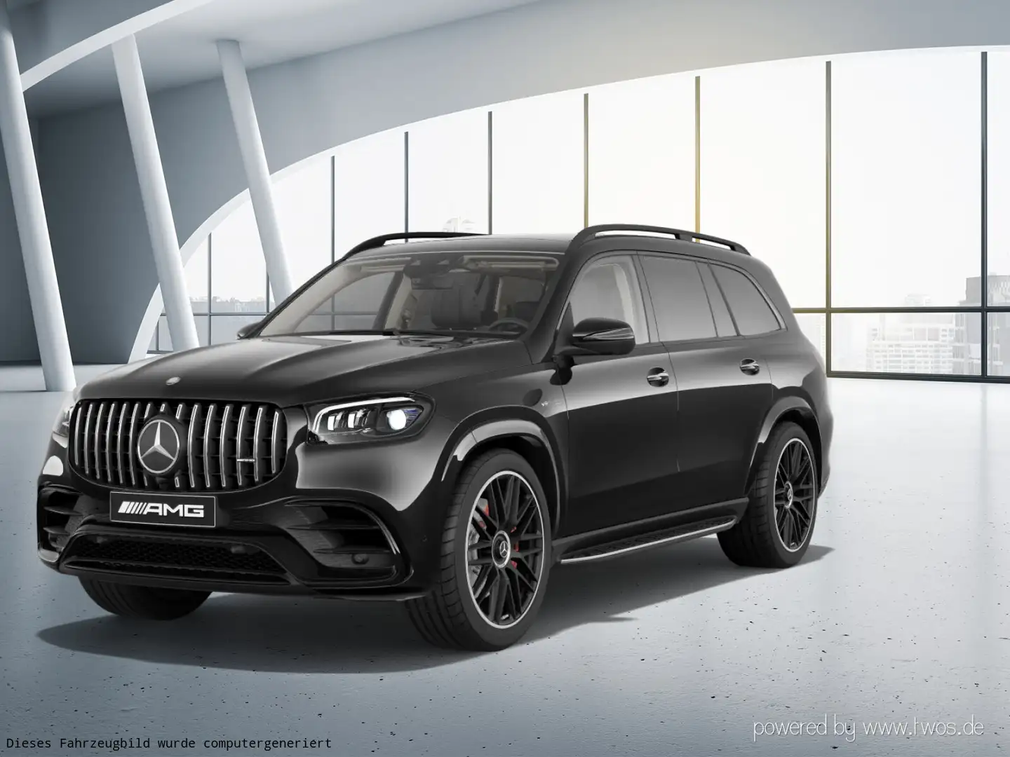 Mercedes-Benz GLS 63 AMG GLS 63 4M AMG AHK Burm HUD Perf.AGA Standheizung Schwarz - 2