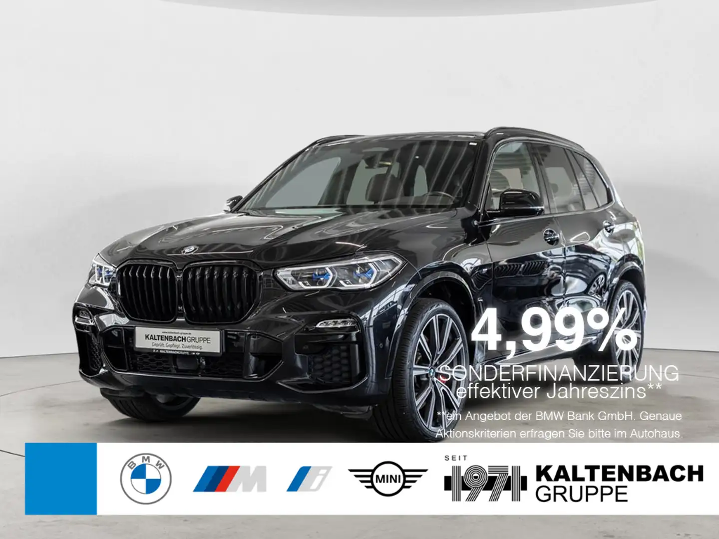 BMW X5 xDrive 40d M-Sportpaket PANO HUD 360° LED Schwarz - 1