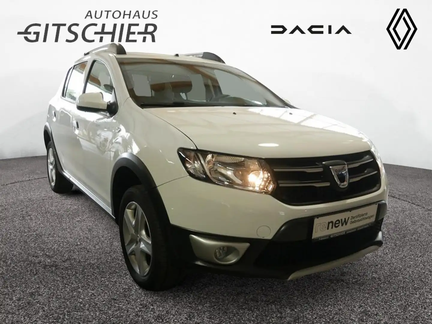 Dacia Sandero Stepway Prestige TCe 90 Blanc - 2