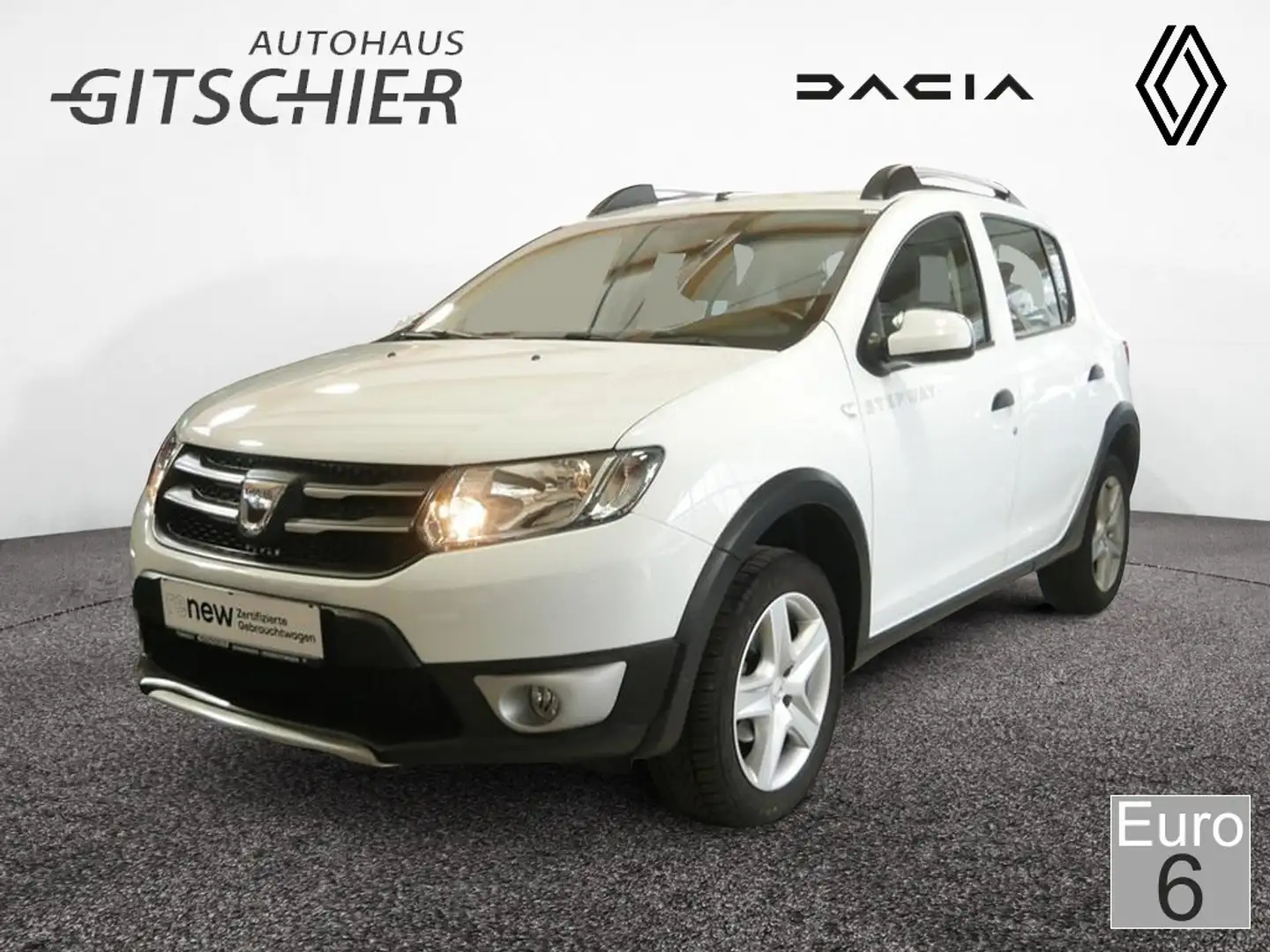 Dacia Sandero Stepway Prestige TCe 90 Blanc - 1