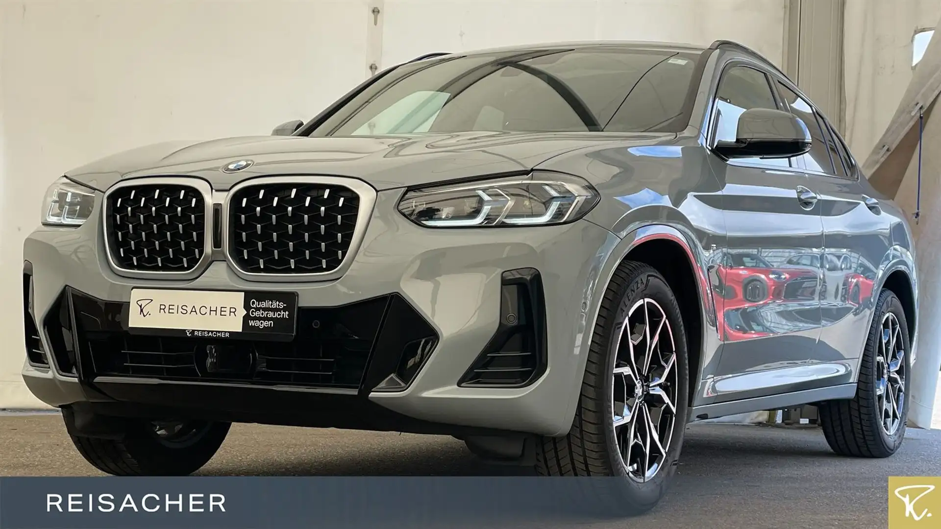 BMW X4 xDr20i A M Sport AHK Pano ACC RFK HuD H&K 19" Grau - 1