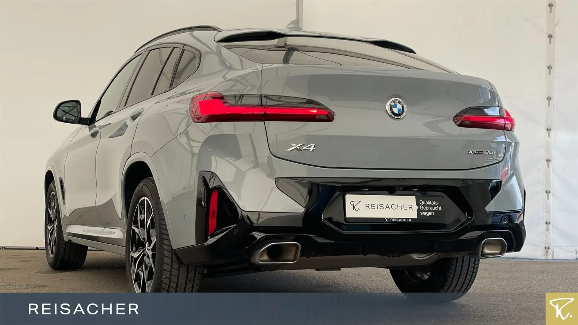 BMW X4 xDr20i A M Sport AHK Pano ACC RFK HuD H&K 19" Grau - 2