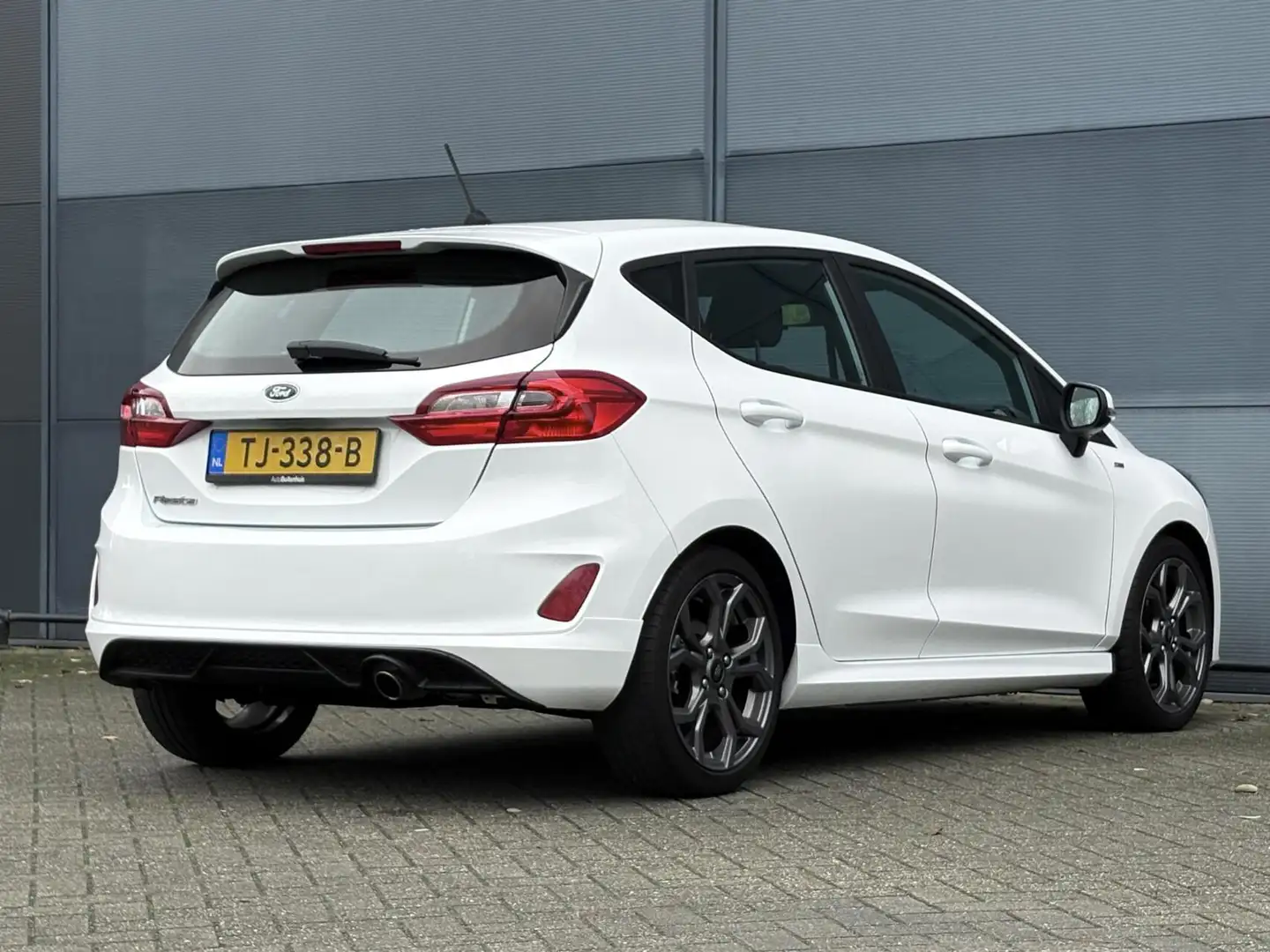 Ford Fiesta 1.0 EcoBoost ST-Line|1e Eigenaar|NAVI|CARPLAY|CRUI Wit - 2