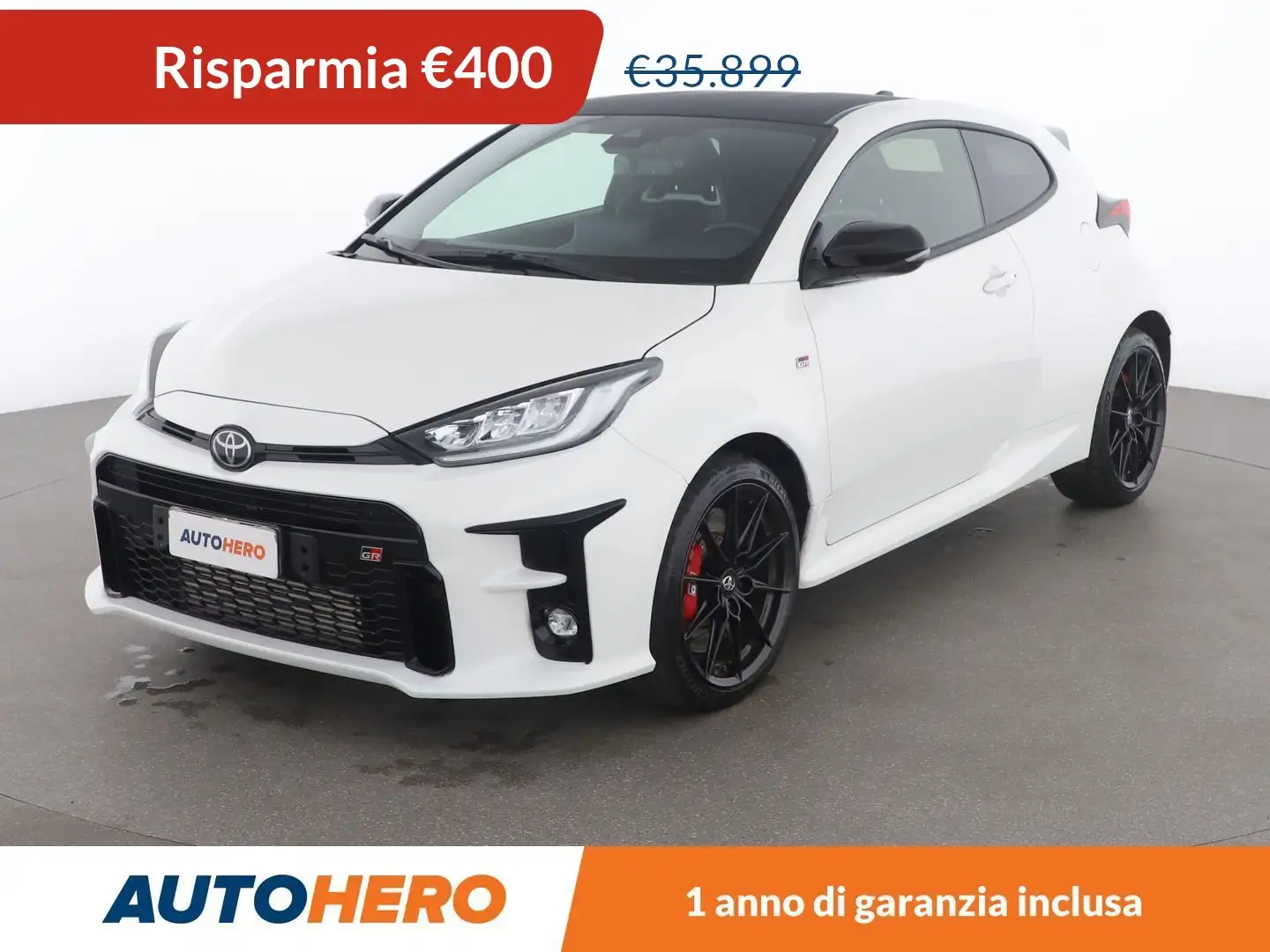 Toyota Yaris 1.6 Turbo GR Bianco - 1