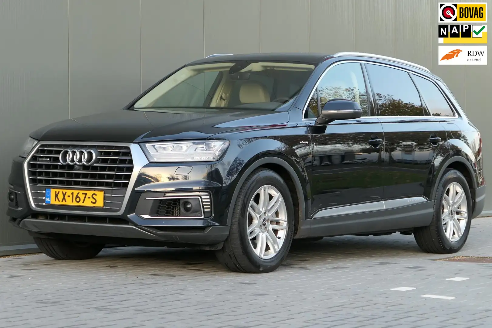 Audi Q7 e-tron 3.0 TDI quattro Premium NAP Bose Matrix 360 Camera Bleu - 1