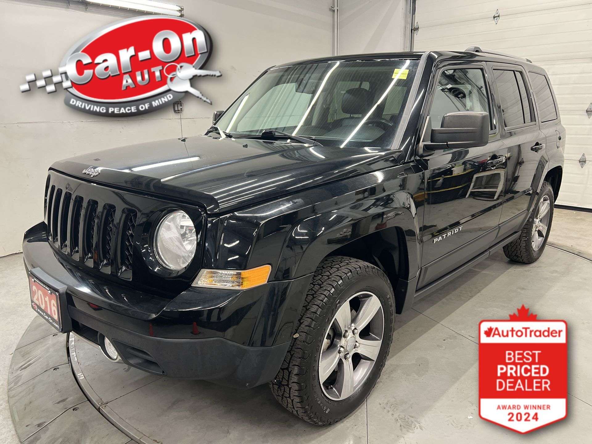 2016 Jeep Patriot HIGH ALTITUDE 4X4 | LOW KMS! | LEATHER | SUNROOF