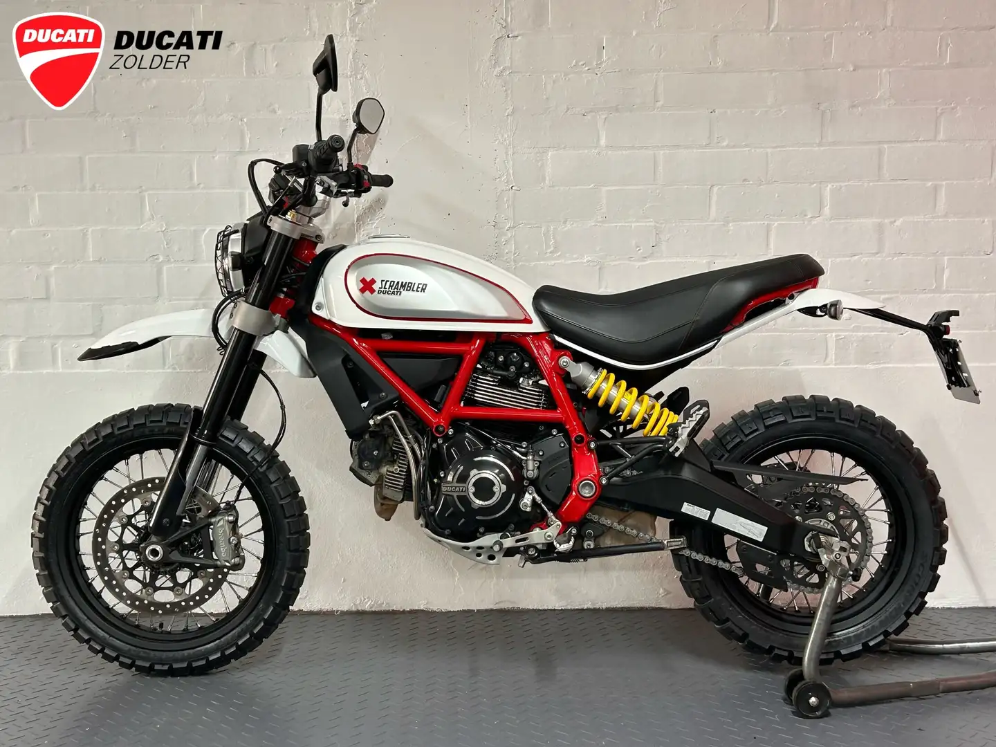 Ducati Scrambler Desert Sled Blanc - 1