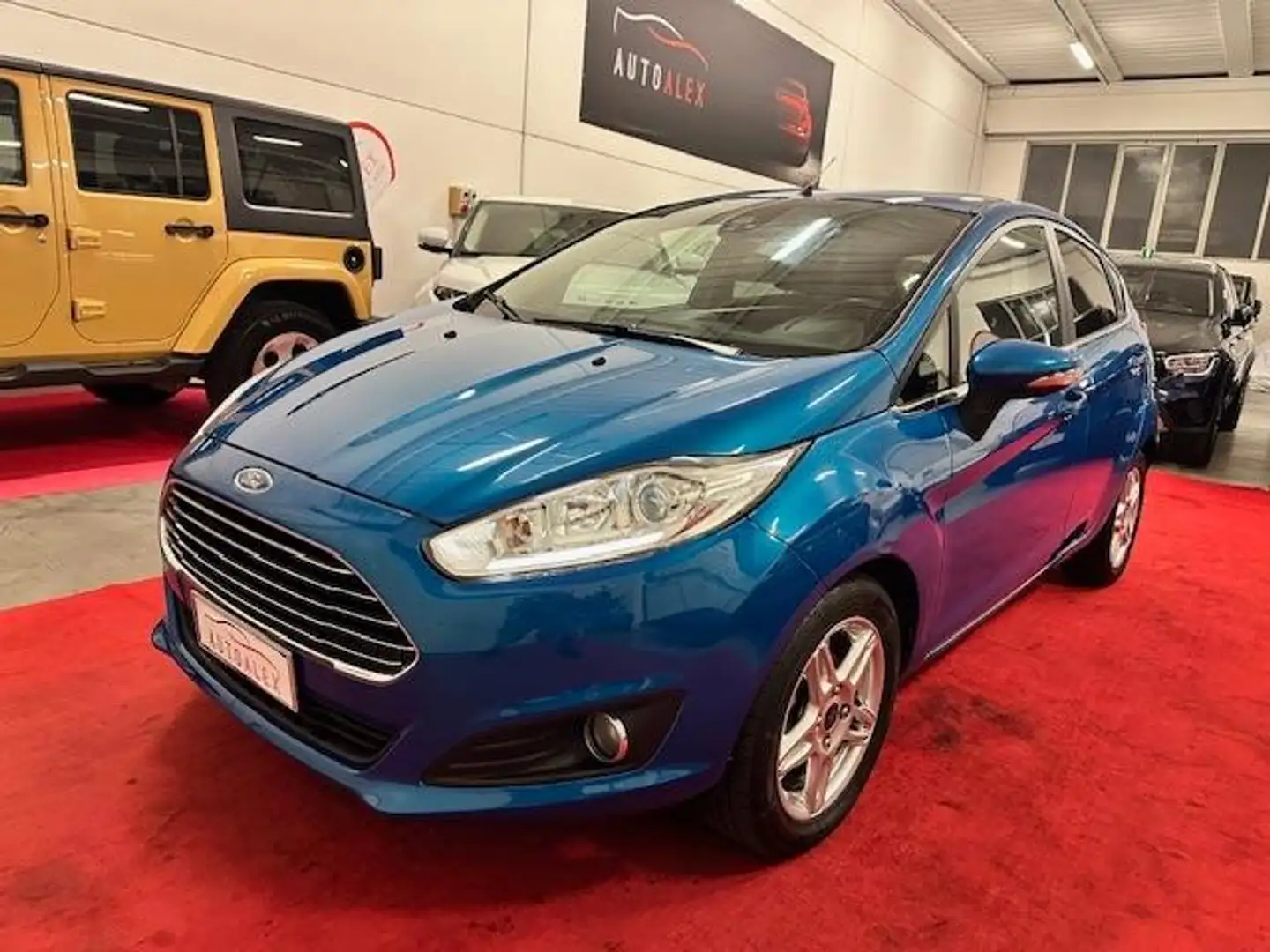Ford Fiesta 1.5 tdci 75cv 5p NEOPATENTATI Blu/Azzurro - 1