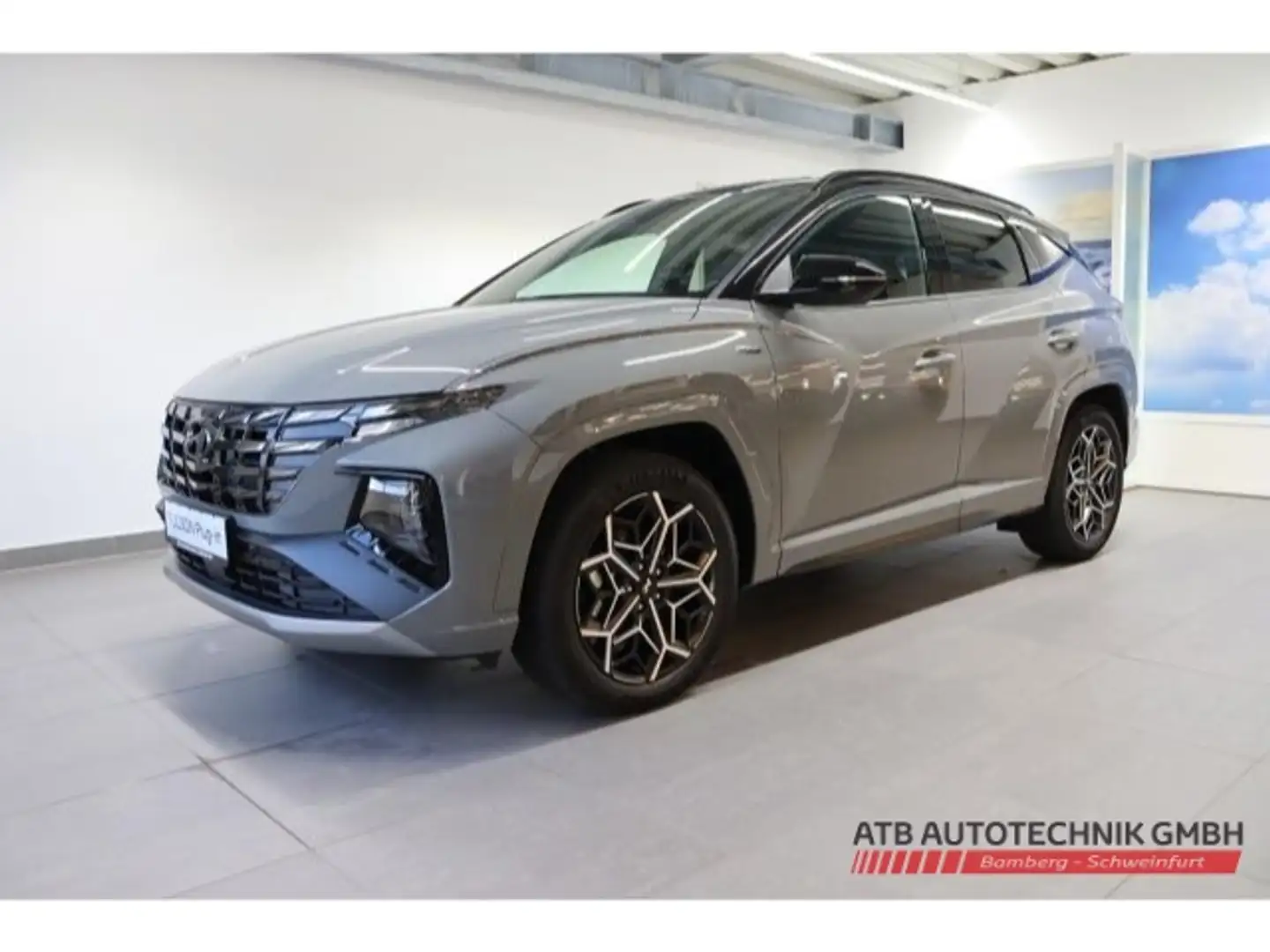 Hyundai TUCSON 1.6 T-GDi PHEV 4WD N Line, Sitz-Paket Navi digital Grau - 2