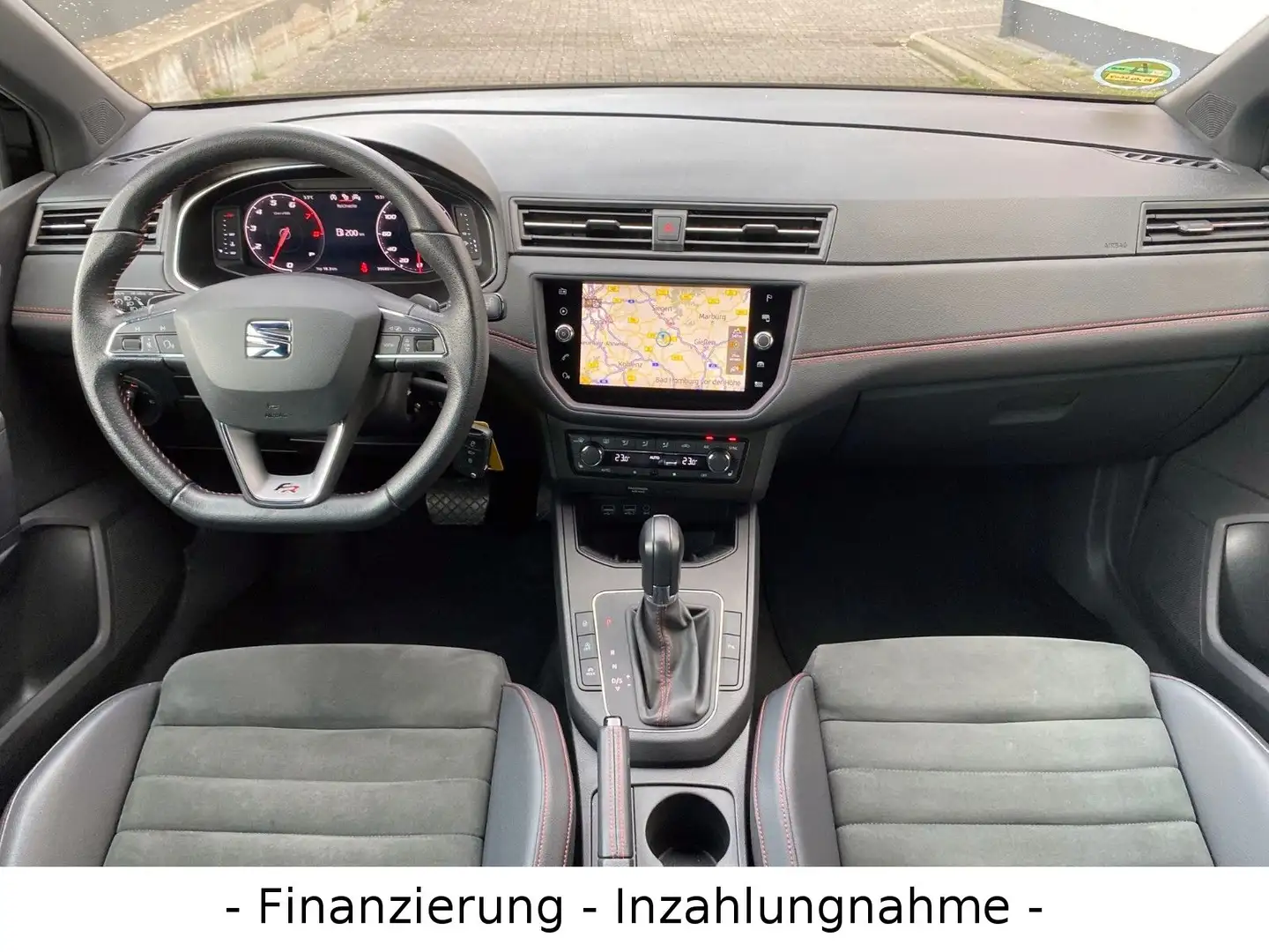 SEAT Ibiza 1.0 TSI  FR Automatik*NAVI*RFK*LED*SHZ*1Hd Schwarz - 2