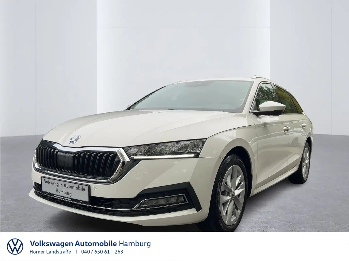 Skoda Octavia Combi Style 2.0 TDI DSG AHK Sitzheizung Weiß - 1