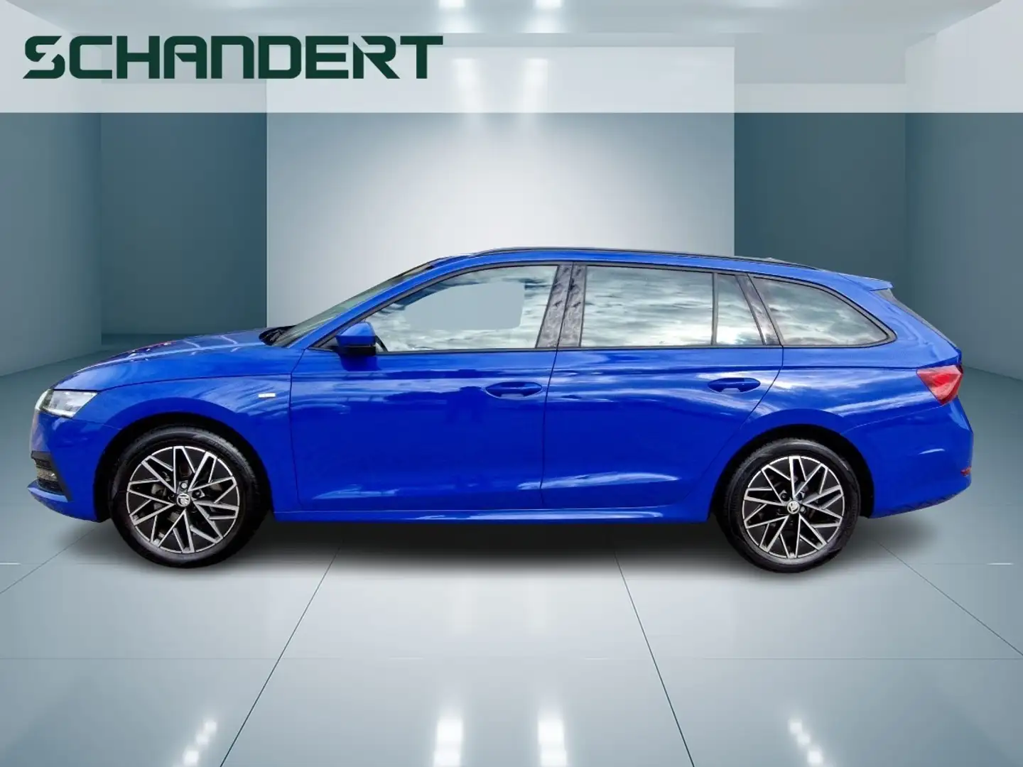 Skoda Octavia Combi 1.5 TSI Clever LED Navi Klimaautoma Blau - 2