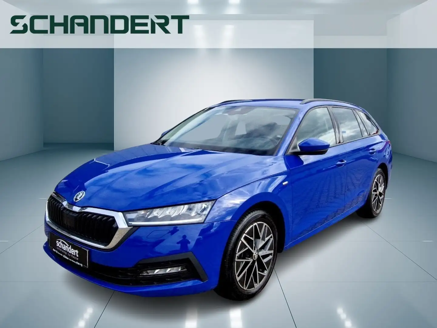 Skoda Octavia Combi 1.5 TSI Clever LED Navi Klimaautoma Blau - 1