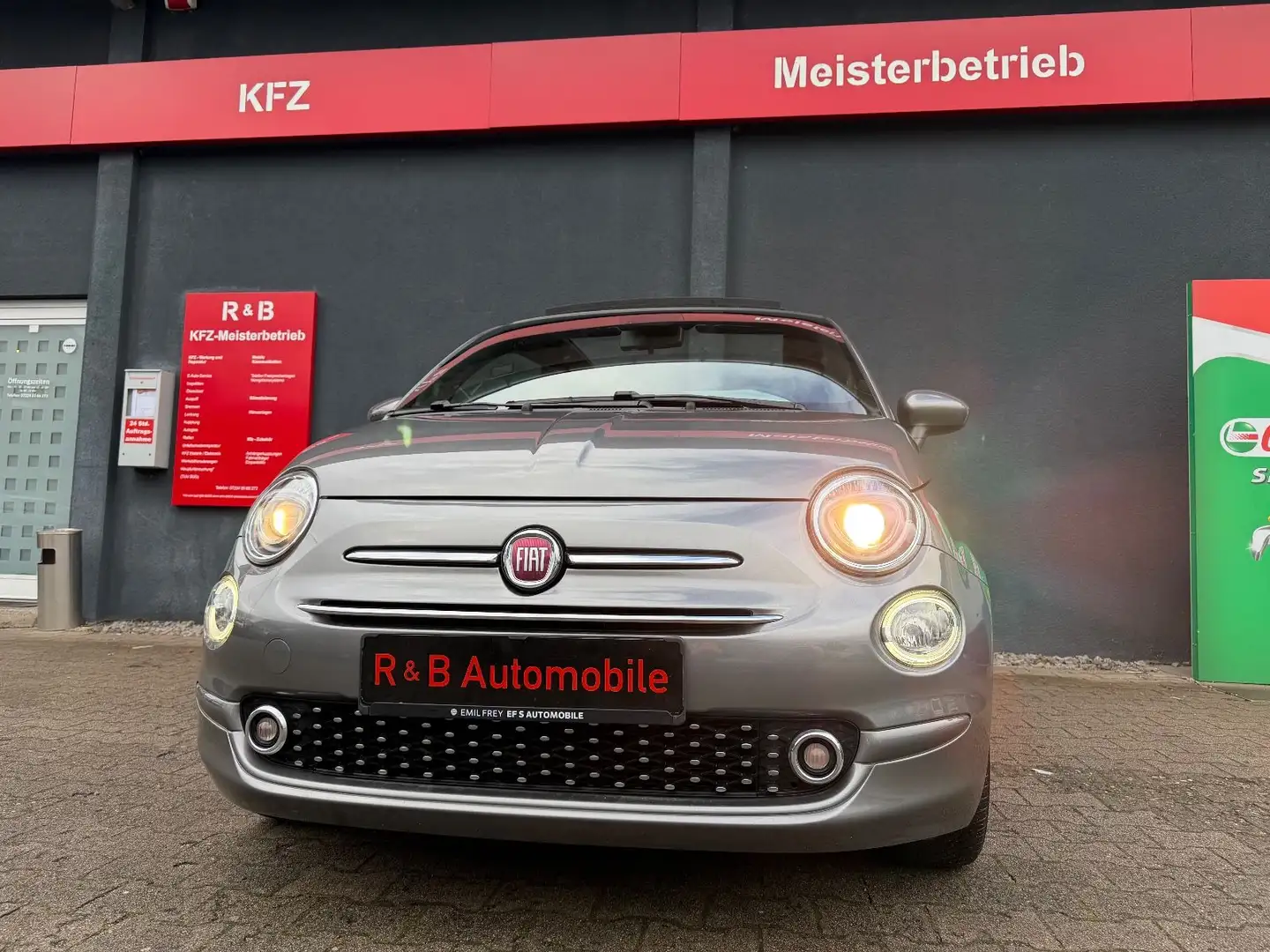 Fiat 500 1.2 8V. Navi*Led*Cabrio Gris - 2