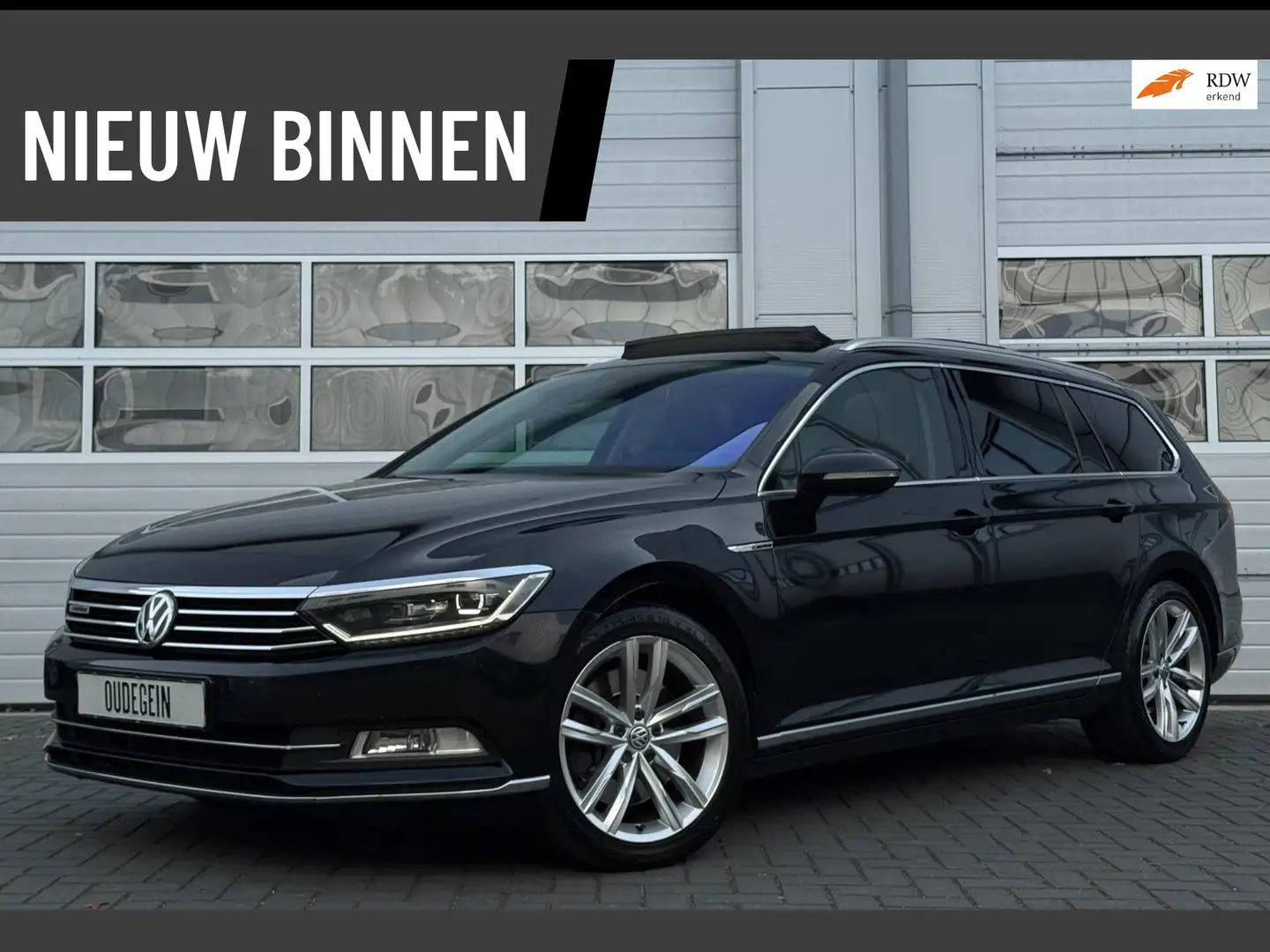 Volkswagen Passat Variant 2.0 BiTDI 4Motion Highline / Pano / Virtual / Mode Zwart - 1