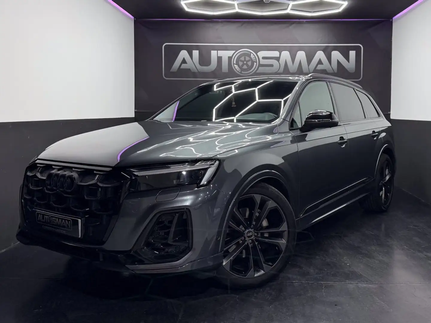 Audi Q7 Black line Ed. 50 TDI quattro 210kW tipt Gris - 1