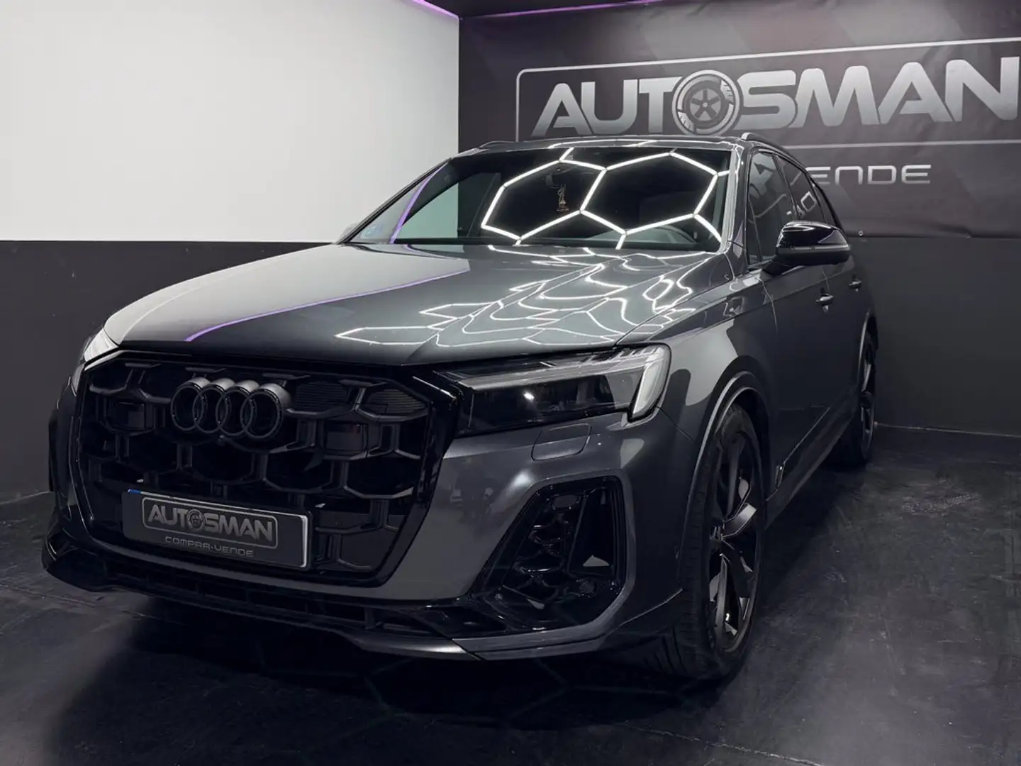 Audi Q7 Black line Ed. 50 TDI quattro 210kW tipt Gris - 2