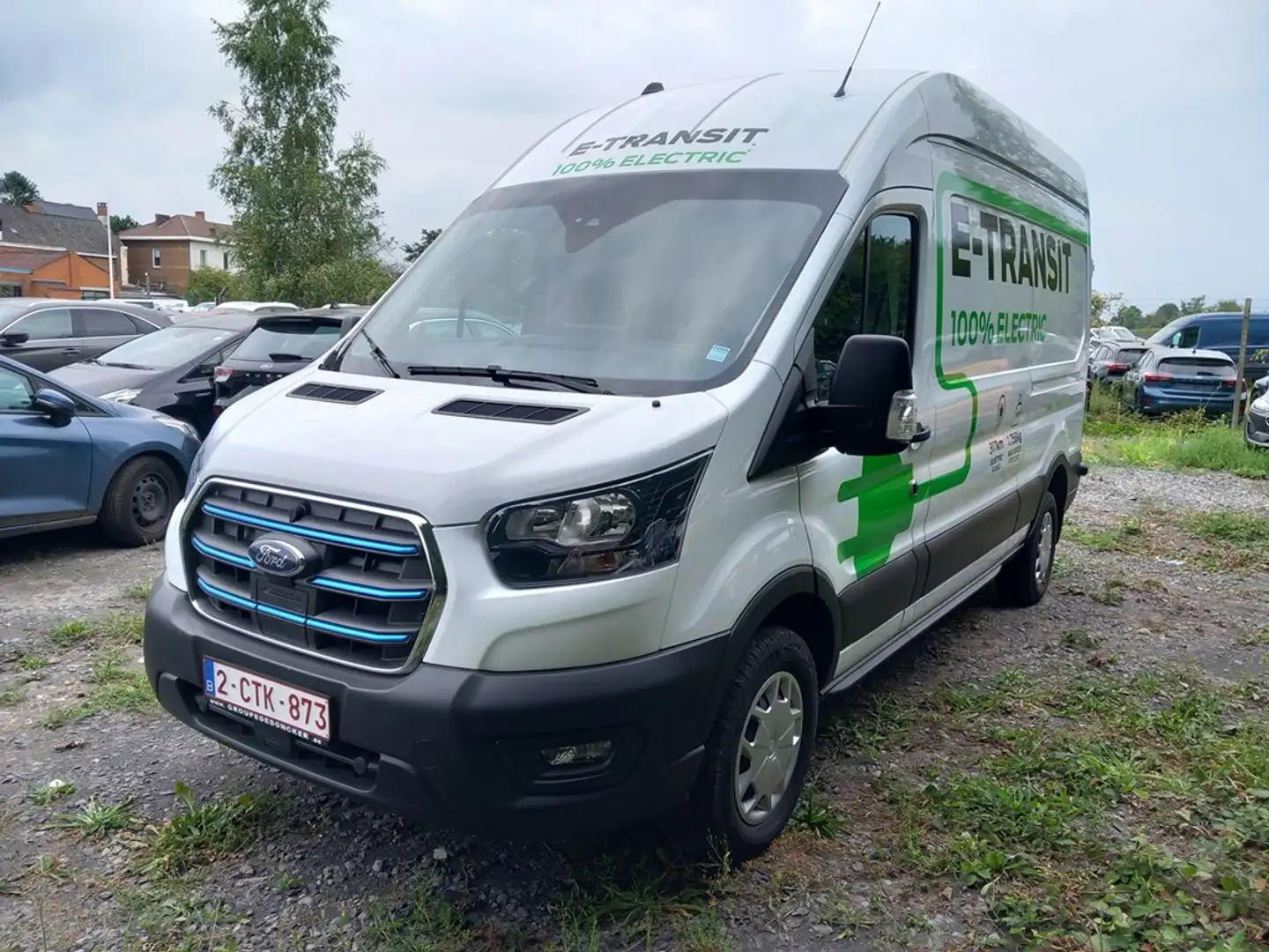 Ford E-Transit 350L Fourgon L3H3 Trend Electric 135kw DEMO Wit - 1