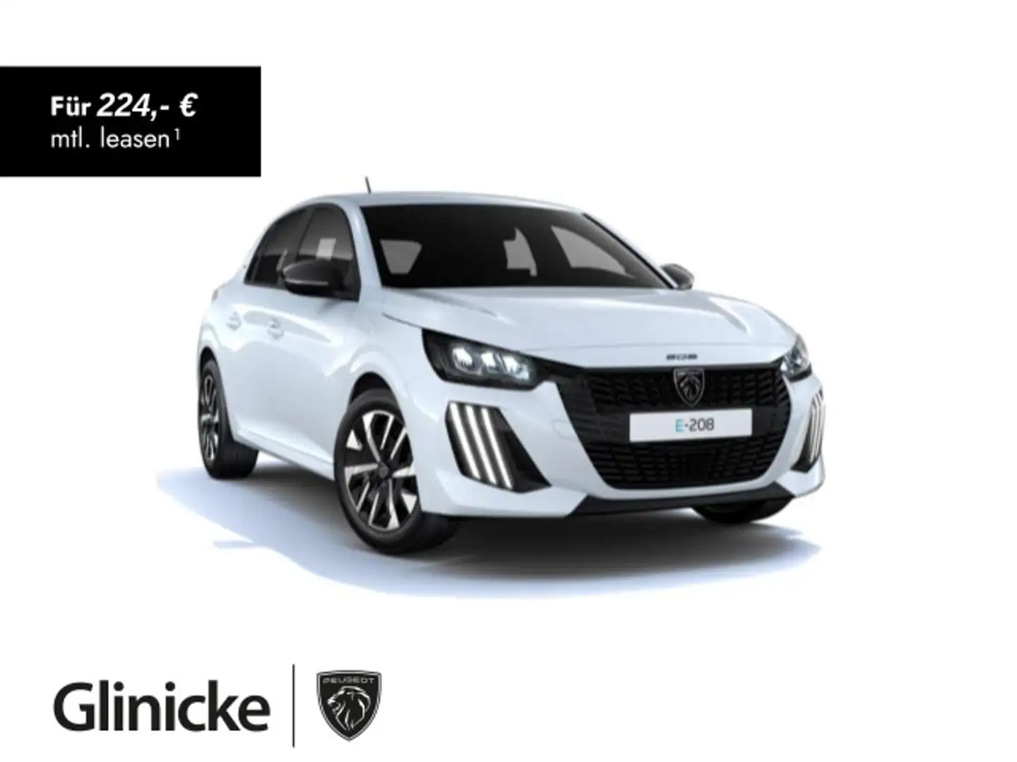 Peugeot 208 E- STYLE **SOFORT VERFÜGBAR** Weiß - 1