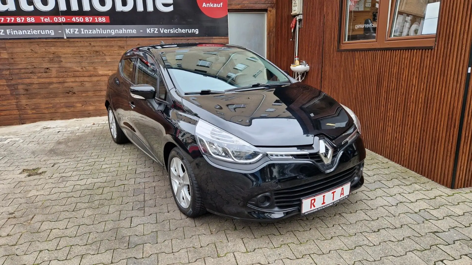 Renault Clio IV Dynamique Automatik, Navi, Tempomat Negro - 1
