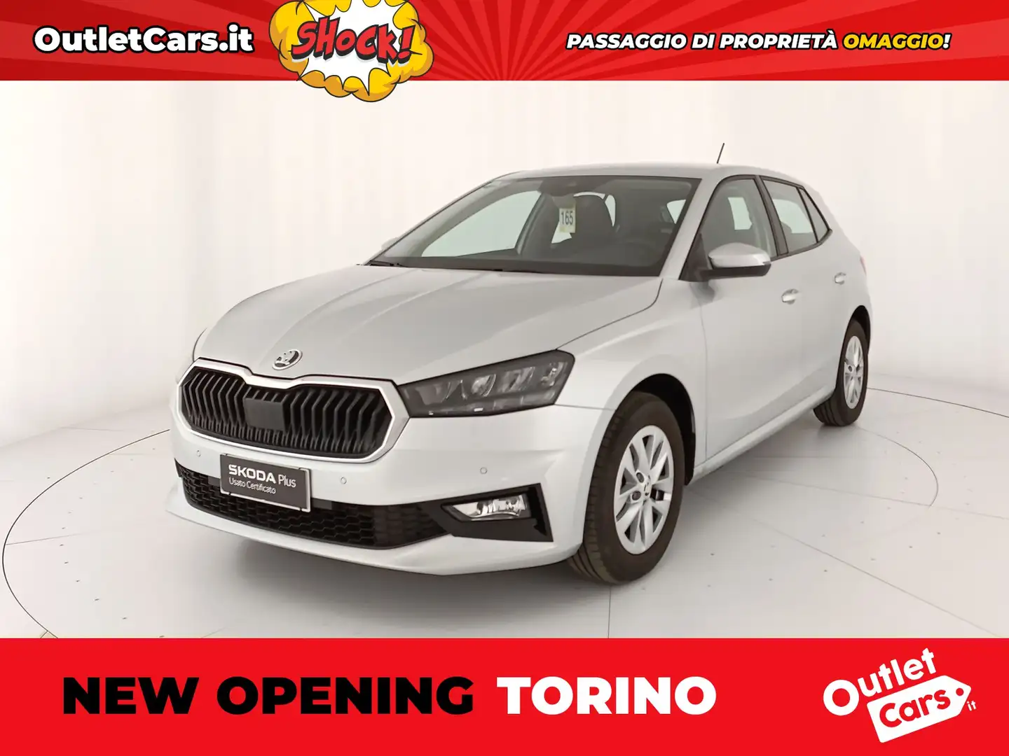 Skoda Fabia 1.0 mpi evo selection 80cv Argento - 1